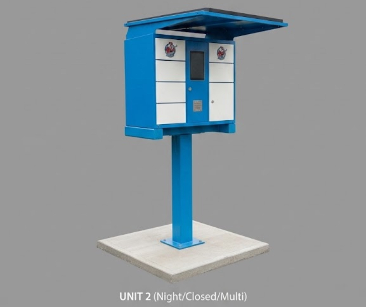 TRIZAN Off-Grid Smart Lockers | Solar-Powered & Cellular Parcel Delivery