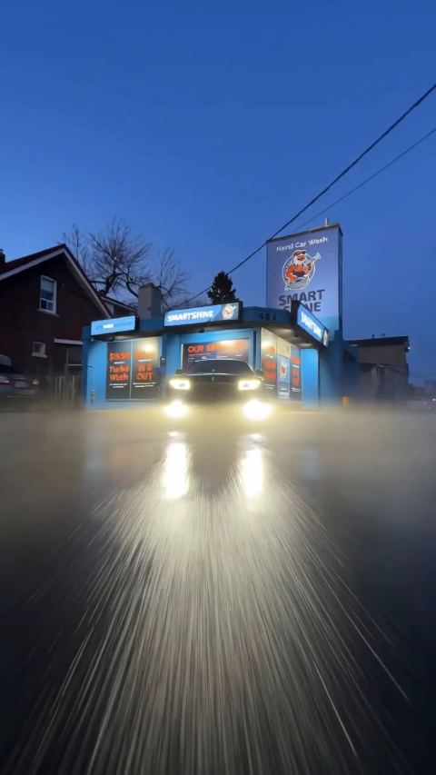 SmartShine Car Wash — The Experience